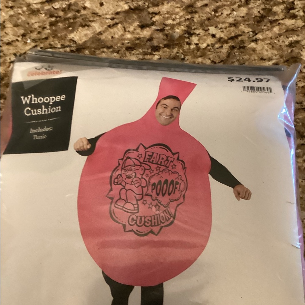 Whoopie cushion costume size adult small to extra large - Picture 2 of 4